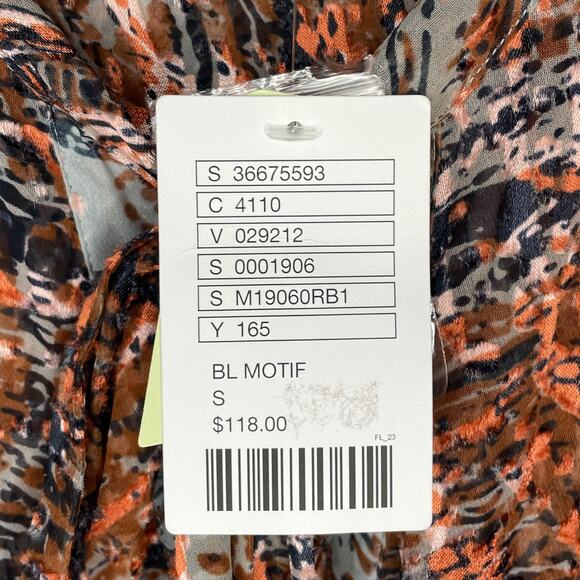 Anthropologie Meadow Rue Briarcliff Blouse Long Sleeve Button Front SZ Small NWT - Picture 5 of 11
